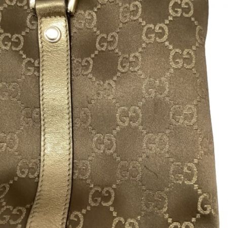  GUCCI グッチ レディース ハンドバッグ GG柄  ブラウン