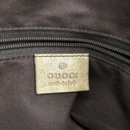  GUCCI グッチ レディース ハンドバッグ GG柄  ブラウン