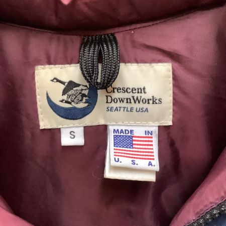 Crescent Down Works クレセントダウンワークス メンズ ダウンジャケット SIZE S ネイビー