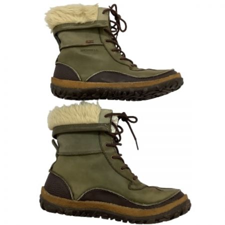  MERRELL メレル レディース　スノーブーツ J45722 カーキ