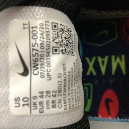  NIKE ナイキ メンズ スニーカー AIR MAX SIZE 28cm CW6575-001 グレー