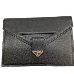 ♪♪ Yves Saint Laurent イブサンローラン クラッチバッグ ブラック Bランク