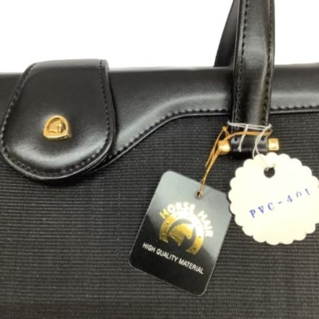 レディース ハンドバッグ ホースヘア ブラック