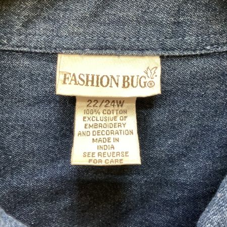 used レディース デニムジャケット ブルゾン 雪だるま