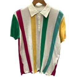 Christian Dior クリスチャンディオール レディース ポロシャツ SIZE L ホワイト Bランク