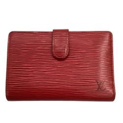 LOUIS VUITTON ルイヴィトン 2つ折り財布 エピライン ポルトモネ ビエ・ヴィエノワ M63247 レッド Bランク