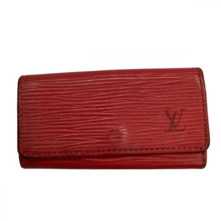 LOUIS VUITTON ルイヴィトン キーケース M63827 レッド｜中古｜なんでもリサイクルビッグバン