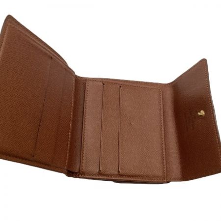  LOUIS VUITTON ルイヴィトン 3つ折り財布 モノグラム  ポルトモネビエカルトクレディ M61652