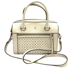 ♪♪ Kate Spade ケイトスペード レディース 2WAYバッグ ハンドバッグ ショルダーバッグ ホワイト Bランク