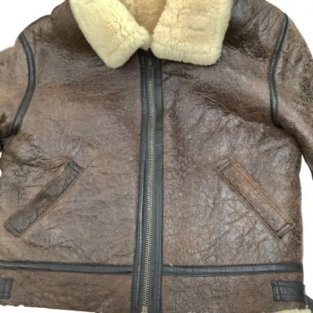  USED メンズ ヴィンテージ フライトジャケット  ブラウン