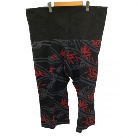  SOU・SOU セットアップ 上 Ｌ 下 Ｍ メンズ 高島縮 総柄 風靡 坂尾織物 レッド×グレー