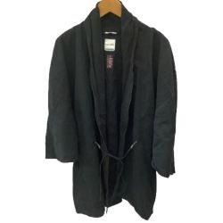 ♪♪ SOU・SOU ジャケット SIZE M 伊勢木綿 もじり袖 短衣 単 ブラック Bランク