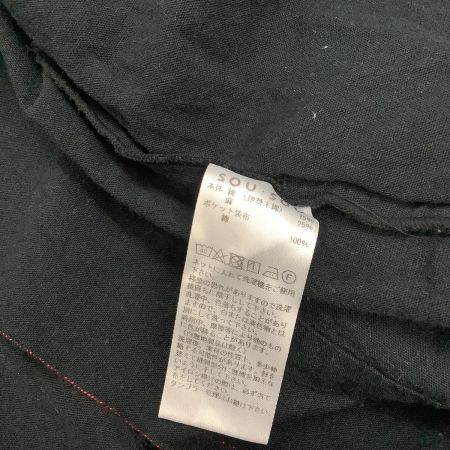 SOU・SOU ジャケット SIZE M 伊勢木綿 もじり袖 短衣 単 ブラック