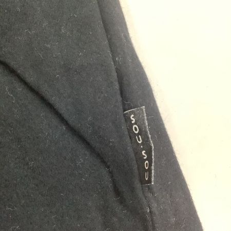  SOU・SOU SIZE L メンズ GIZA COTTON GIBAO 風靡 ブラック