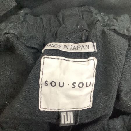  SOU・SOU パンツ SIZE M メンズ 伊勢木綿 宮中裾  ブラック