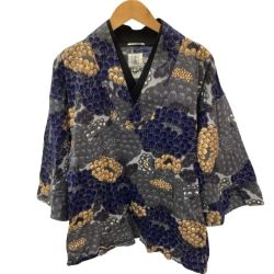 ♪♪ SOU・SOU カットソー SIZE M メンズ 総柄 GIBAO 風靡 グレー地 Bランク