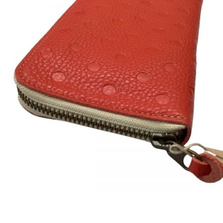  Kanmi カンミ 未使用 レザー 牛革 長財布  レッド