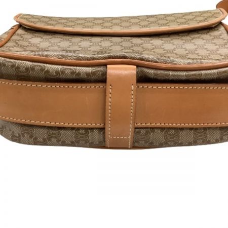  CELINE セリーヌ オールドセリーヌ マカダム柄 ショルダーバッグ ベージュ