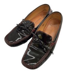 TODS×Ferrari トッズ×フェラーリ パンプス SIZE 36 1/2 ブラック Bランク