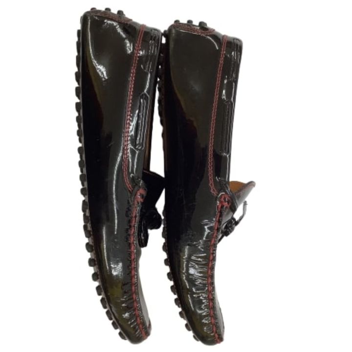 TODS×Ferrari トッズ×フェラーリ パンプス SIZE 36 1/2 ブラック｜中古 