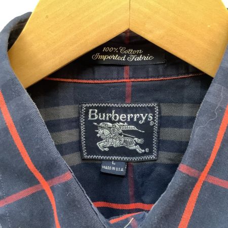 【中古】 Burberrys バーバリーズ メンズ シャツ SIZE L USA製