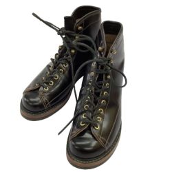 ♪♪ lonewolf ローンウルフ メンズ ワイヤーマン ショートブーツ SIZE 9 LW01785 ブラック Bランク