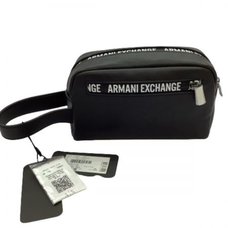  ARMANI EXCHANGE アルマーニ エクスチェンジ ポーチ セカンドバッグ ブラック