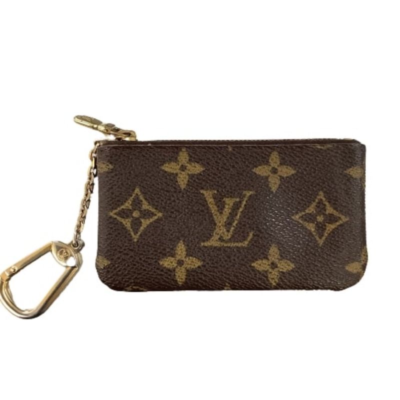 中古】 LOUIS VUITTON ルイヴィトン キーケース ポシェット・クレ ...