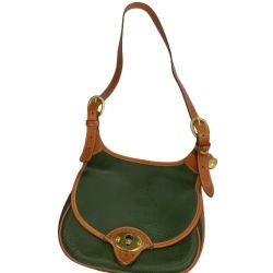 ♪♪ DOONEY&BOURKE ドゥーニーアンドバーク レディース ショルダーバッグ グリーン Bランク