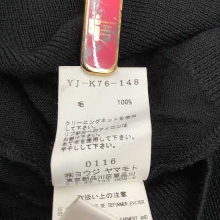 Yohji yamamoto(Y's) ヨージヤマモト(ワイズ)  レディース ロングカーディガン SIZE 2 ブラック