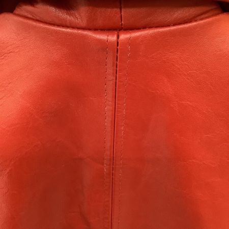  HORN WORKS ホーンワークス メンズ ライダースジャケット SIZE 2（S） レッド