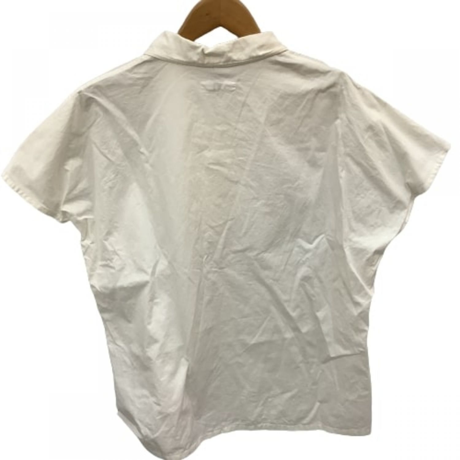 中古】 Y's ワイズ 90'ｓ Vintage メンズ ハーフジップシャツ ホワイト
