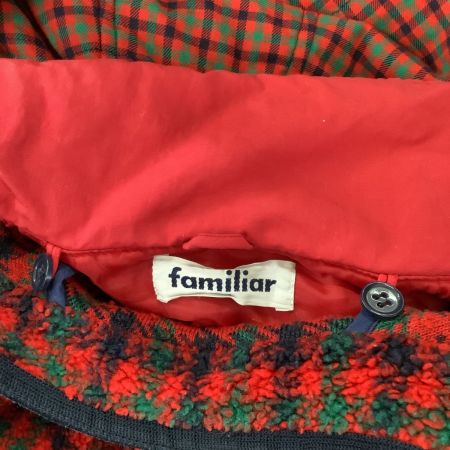 familiar ファミリア オールドファミリア キッズ ジャンパー SIZE 140cm レッド
