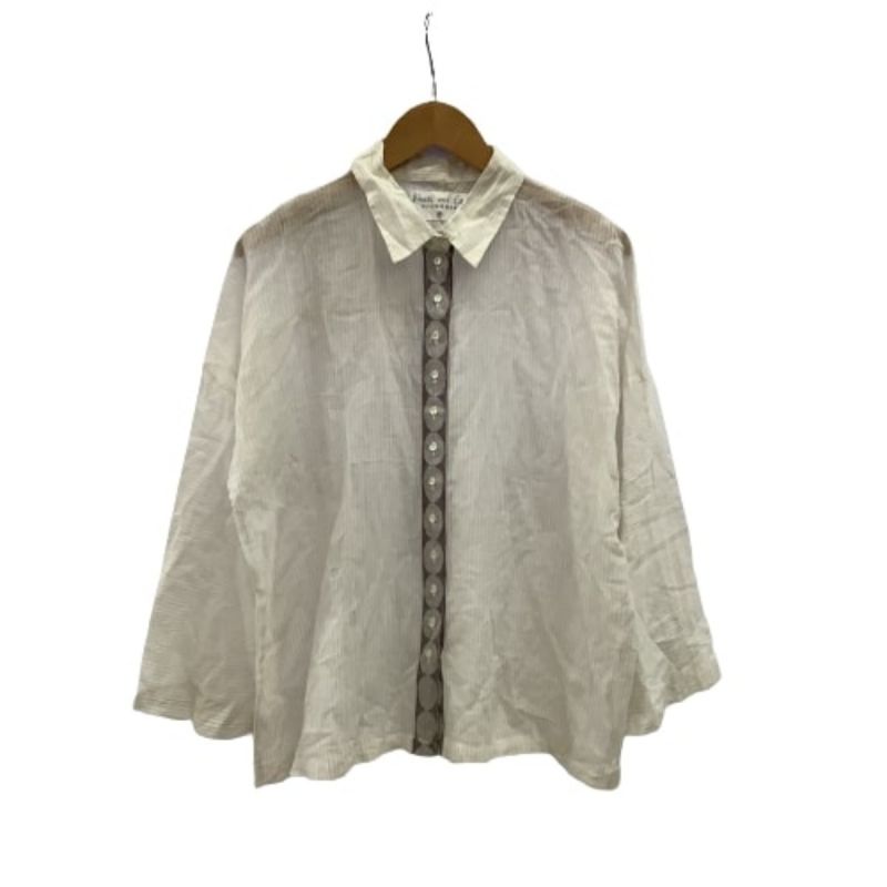 中古】 Khadi and Co カディアンドコー レディース シャツ SIZE M