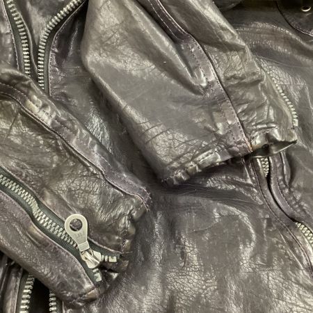  BACKLASH バックラッシュ メンズ レザージャケット ライダース SIZE S ブラック