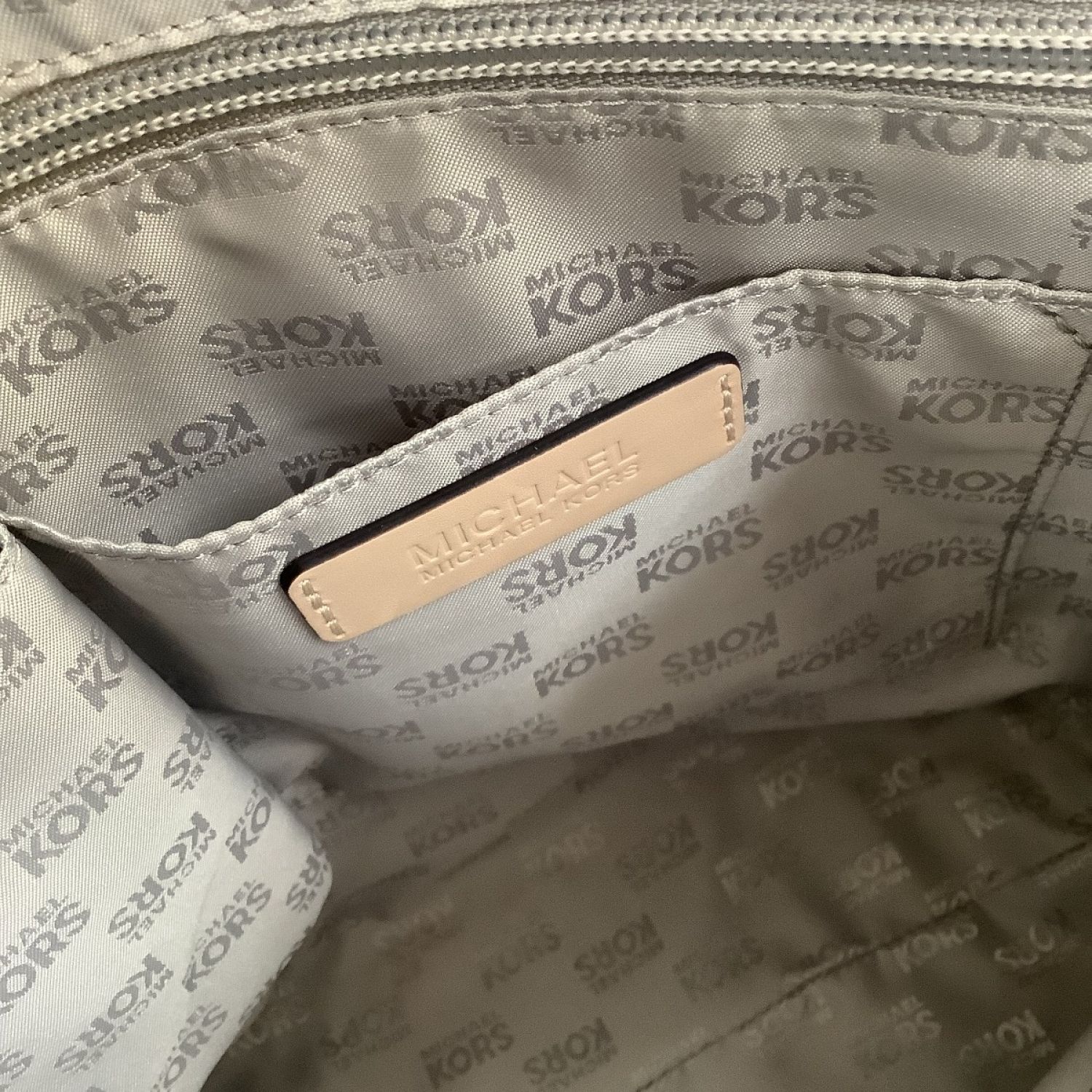 中古】 MICHAEL KORS マイケルコース レディース トートバッグ グレー