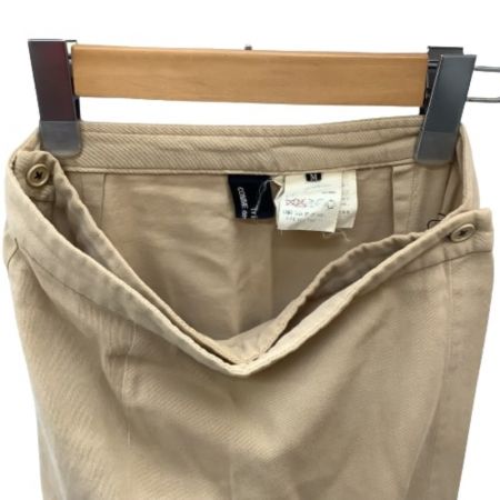  COMME des GARCONS コムデギャルソン レディース 裾フリル スカート SIZE M ベージュ