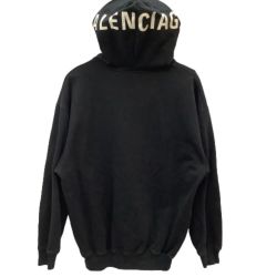 ♪♪ BALENCIAGA バレンシアガ メンズ パーカー SIZE XS ブラック Bランク