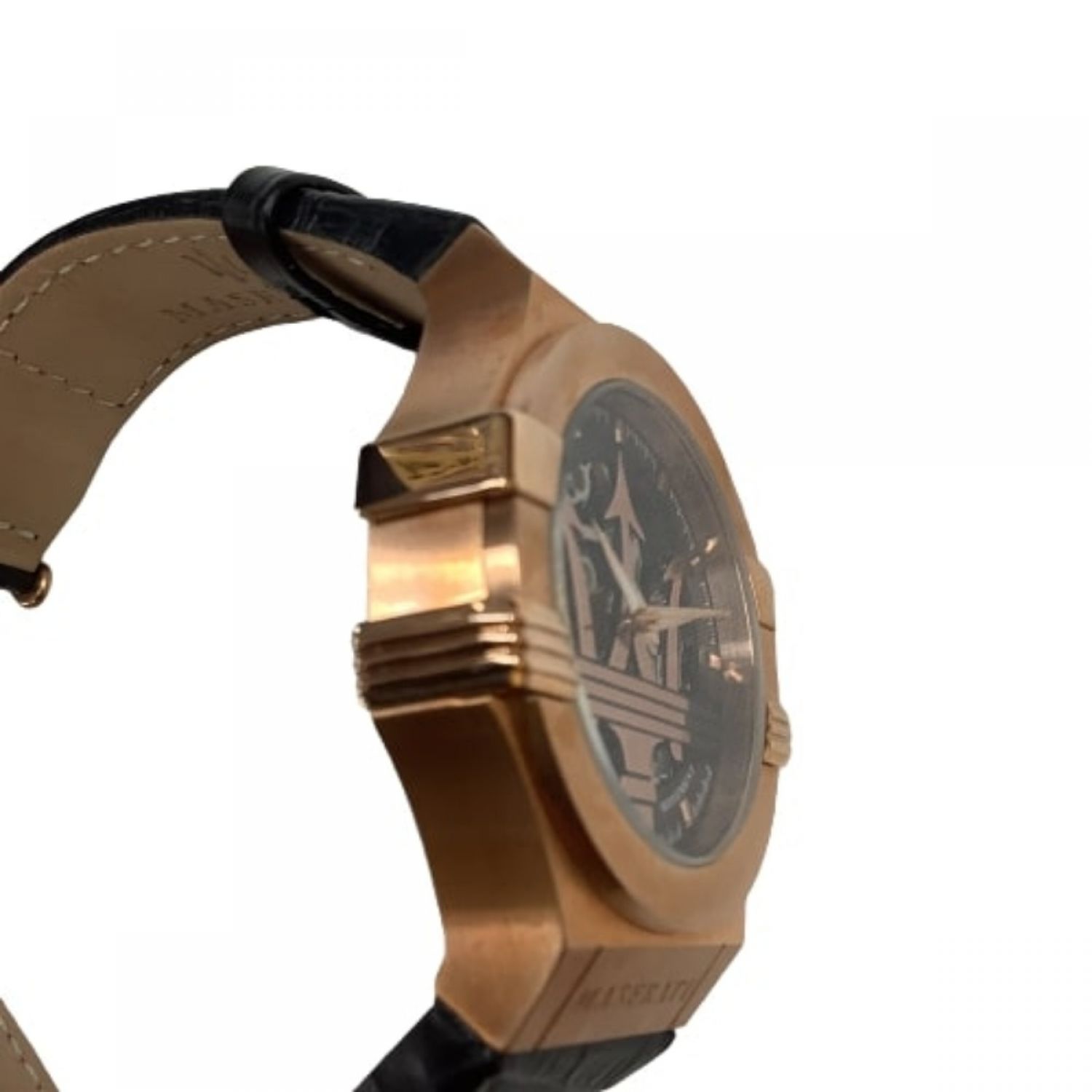 中古】 MASERATI マセラティ 腕時計 Potenza スケルトン 自動巻き機械