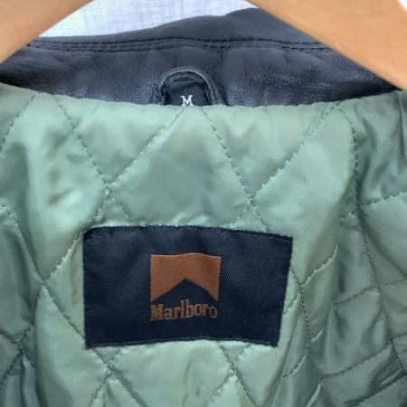 【中古】 marlboro マルボロ メンズ レザージャケット 羊革 SIZE M