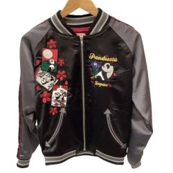 ♪♪ PANDIESTA JAPAN パンディエスタジャパン メンズ スカジャン SIZE S 567450 ブラック Bランク