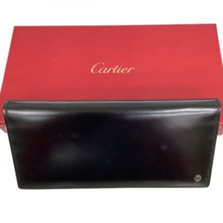  Cartier カルティエ 長財布 パシャ ブラック