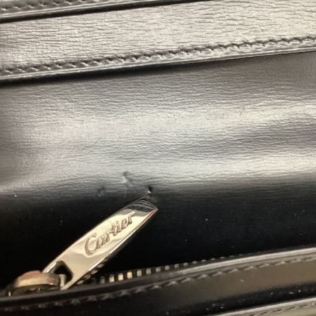  Cartier カルティエ 長財布 パシャ ブラック