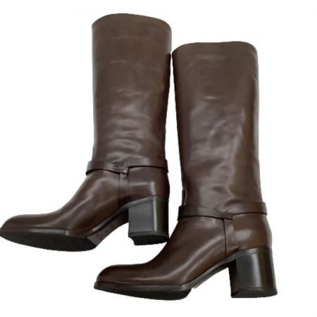  SARTORE サルトル レディース ロングブーツ SIZE 38（２４㎝） ブラウン