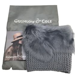 GUSHLOW&COLE ガシュロウ＆コール レディース スヌード グレー Aランク