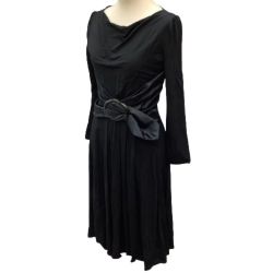 ♪♪ ARMANI COLLEZIONI アルマーニコレツォーニ レディース ワンピース SIZE40 ブラック Bランク