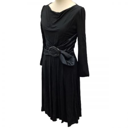  ARMANI COLLEZIONI アルマーニコレツォーニ レディース ワンピース SIZE40 ブラック