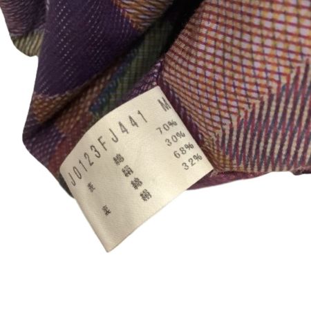 JURGEN LEHL ヨーガンレール レディース セットアップ スカート カットソー SIZE M パープル