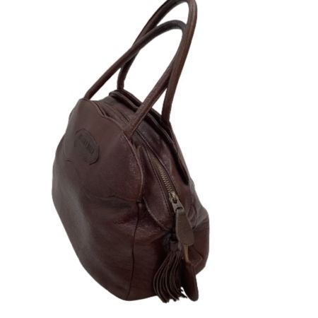 IBIZA イビサ レディース ハンドバッグ レザー ブラウン