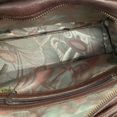 IBIZA イビサ レディース ハンドバッグ レザー ブラウン